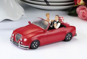 Red Car Cake Topper